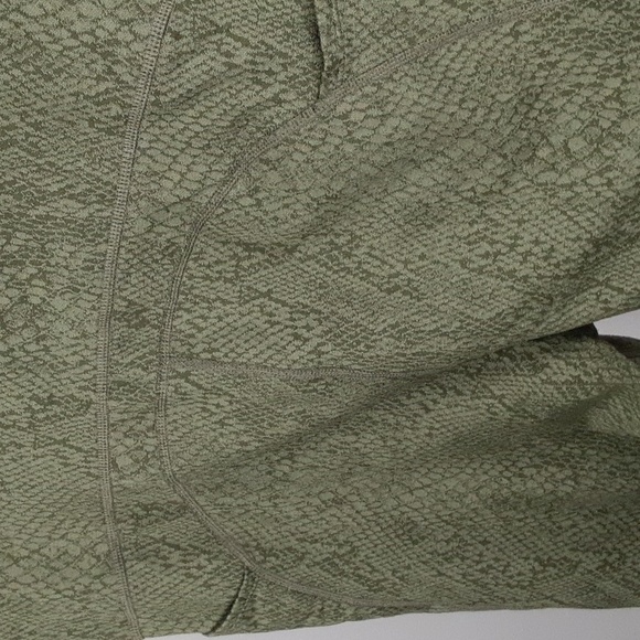 All in Motion Olive Green Snake Print Leggings - Picture 9 of 9